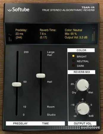 Softube TSAR-1R Reverb