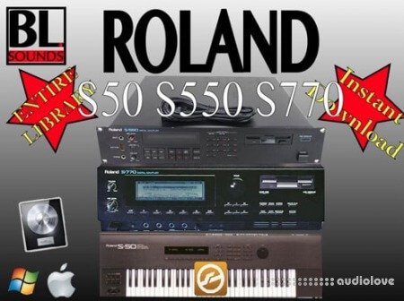 BL Sounds ROLAND S50 S550 S770 Library