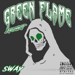 Sway55 Sway Green Flame DRUMKIT