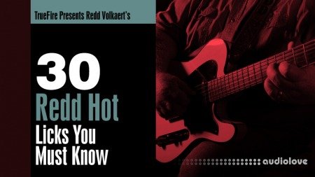 Truefire Redd Volkaert 30 Redd Hot Licks You Must Know