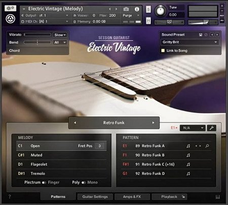 Native Instruments Session Guitarist Electric Vintage