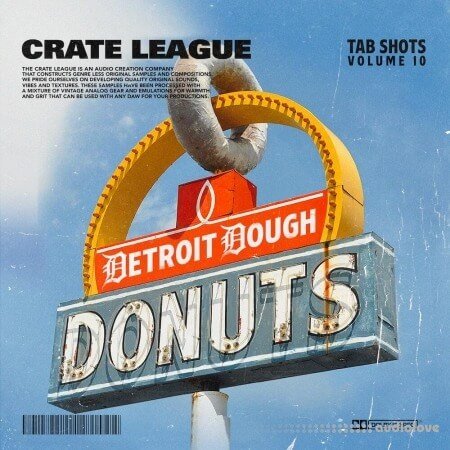 The Crate League Tab Shots Vol.10 Detroit Dough Drumkit