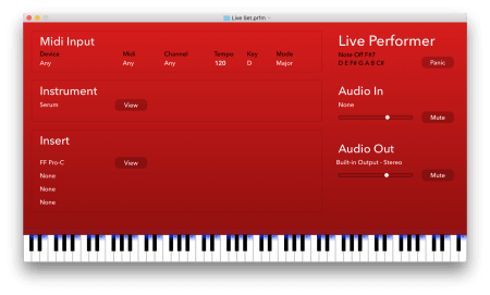 Nebula SRL Live Performer