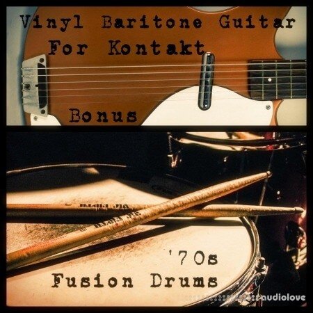 Past To Future Samples Vinyl Baritone Guitar & 70's Fusion Drums