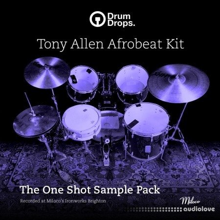 DrumDrops Tony Allen Afrobeat Kit: One Shot Pack