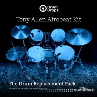 DrumDrops Tony Allen Afrobeat Kit: Drum Replacement Pack