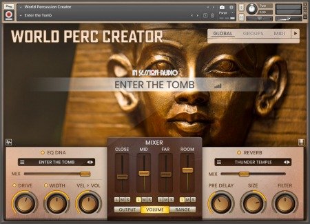 In Session Audio World Percussion Creator