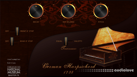 realsamples German Harpsichord 1738