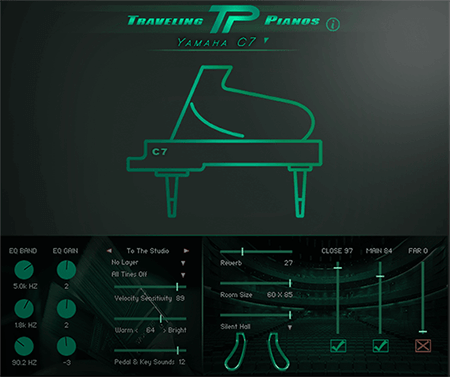 Kirk Hunter Studios Traveling Pianos