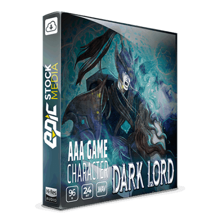 Epic Stock Media AAA Game Character Dark Lord