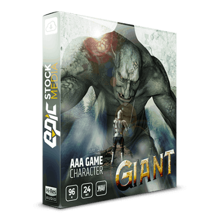 Epic Stock Media AAA Game Character Giant