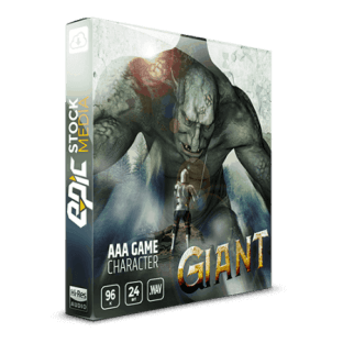 Epic Stock Media AAA Game Character Giant