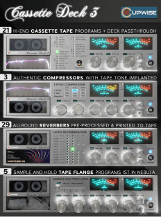 Cupwise Cassette Deck 3 Multi Effects Pack