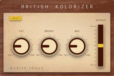 Master Tones British Kolorizer