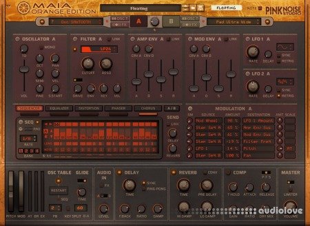 Reason RE PinkNoise Studio Maia Orange Edition