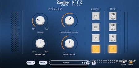 2getheraudio K1CK Synth