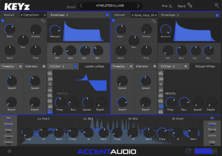 Channel Robot Accent Audio KEYz