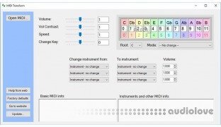 Skytopia MIDI transform