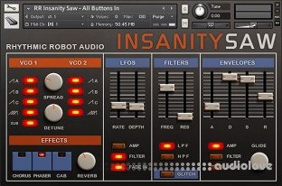 Rhythmic Robot Audio Insanity Saw