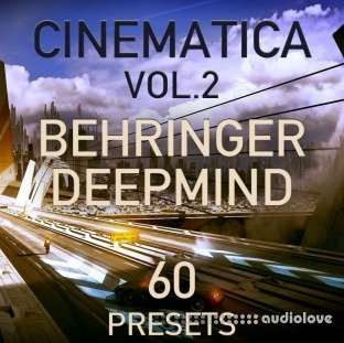 LFO Store Behringer DeepMind 6/12 Cinematica Vol.2 60 Cinematic Presets