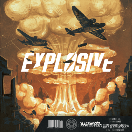 Blazerfxme Music Explosive Drum Kit