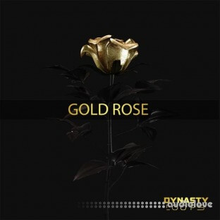 Dynasty Loops Gold Rose