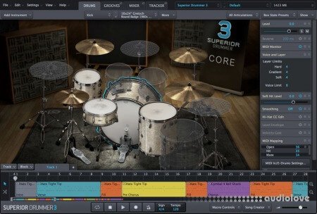 Toontrack Superior Drummer