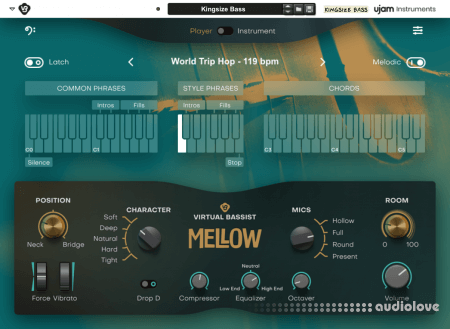 Reason RE UJAM Virtual Bassist Mellow