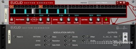 Reason RE Robotic Bean Euclid Rhythm Generator