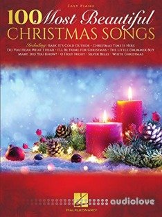 100 Most Beautiful Christmas Songs (Easy Piano Songbook)