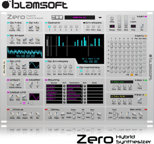 Reason RE Blamsoft Zero Hybrid Synthesizer