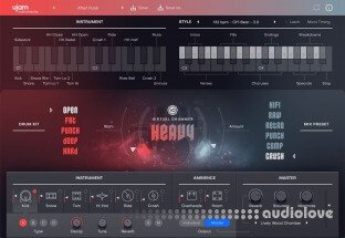 Reason RE UJAM Virtual Drummer Heavy