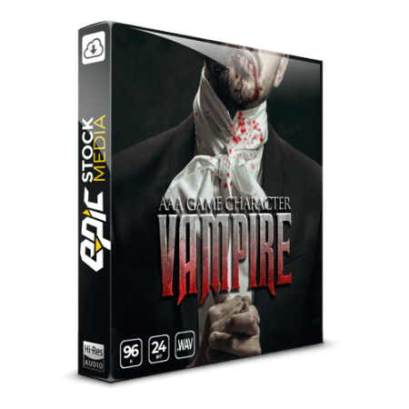 Epic Stock Media AAA Game Character Vampire