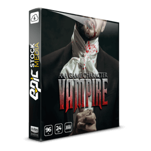 Epic Stock Media AAA Game Character Vampire