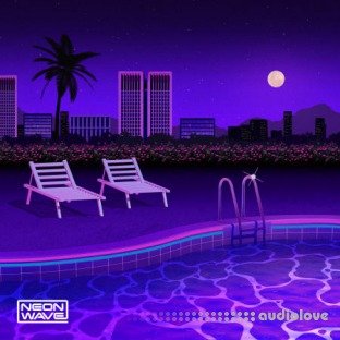 Neon Wave Midnight Swim Lo-Fi Synthwave