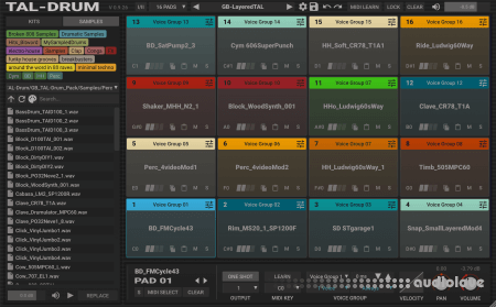 Togu Audio Line TAL-Drum