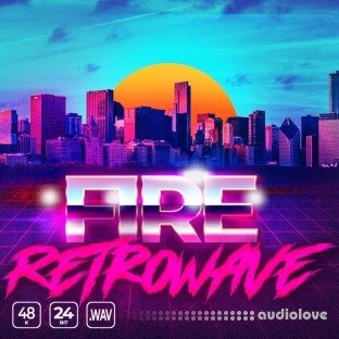 Epic Stock Media Fire Retrowave