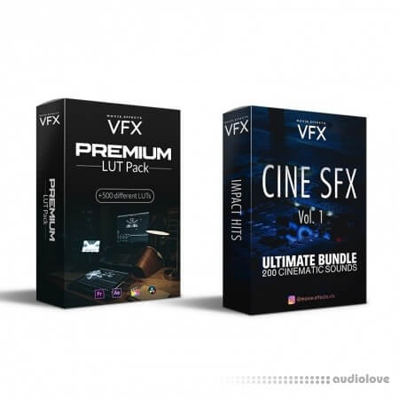 Movie Effects VFX CINE SFX Vol.1 Ultimate Bundle & Premium LUT Pack