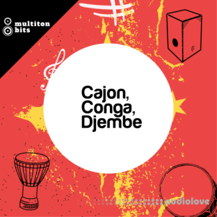 Multiton Bits Cajon, Conga, Djembe