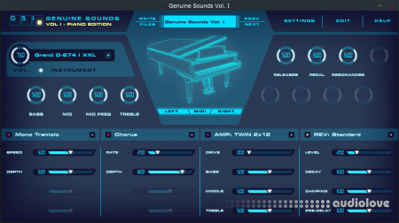 GSi Genuine Sounds Vol.I Piano Edition