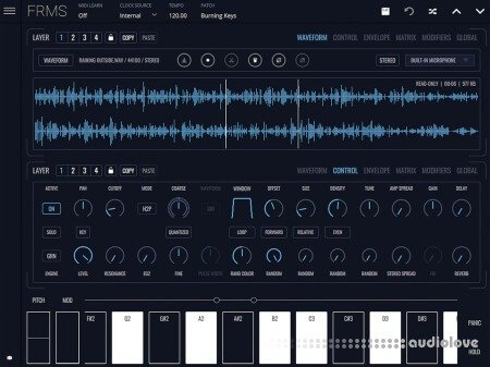 Imaginando FRMS Granular Synthesizer