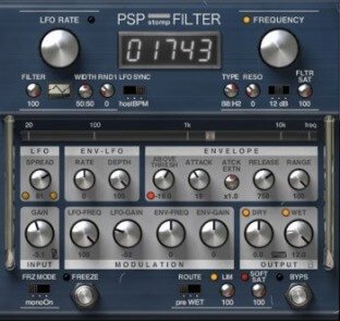 PSPaudioware PSP stompFilter