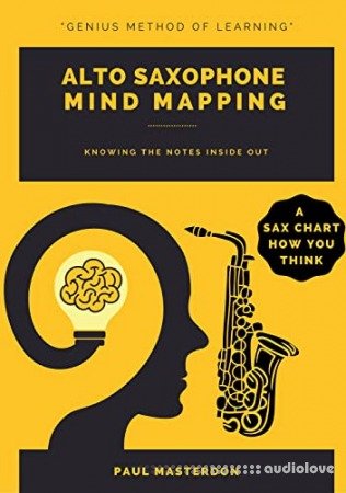 Alto Saxophone Mind Mapping: A Sax Fingering Chart How You Think (How to Play Easy Alto Sax Book 2)