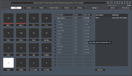 Homegrown Sounds Kit Creator