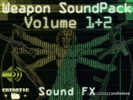 GameDev Market Weapon Sound Pack Volume 1 + 2