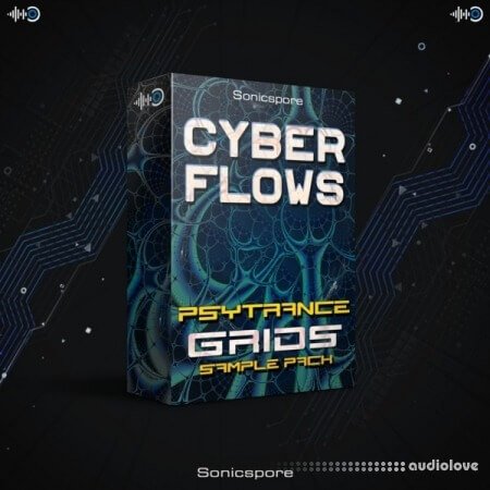 Sonicspore CYBER FLOWS Psytrance Grids