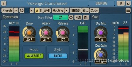 Voxengo Crunchessor Crunchy Compressor