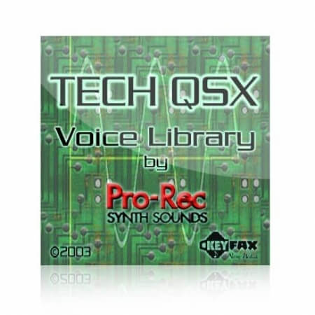 Pro-Rec Tech QSX Voice Bank for Yamaha Classic Motif ES Rack Rack ES MO6 MO8 W2A W3A