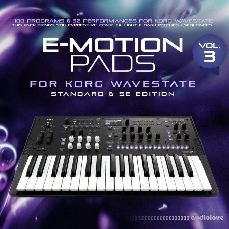 co5ma Korg Wavestate Sound Bank e-Motion Pads Vol.3