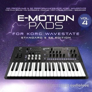 co5ma Korg Wavestate Sound Bank e-Motion Pads Vol.4